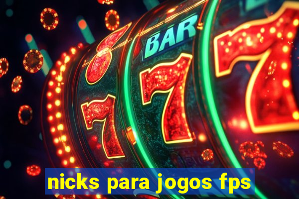 nicks para jogos fps